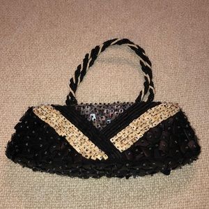 PELE Beaded & Shells Purse